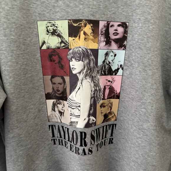 Taylor Swift Eras Tour Crewneck Pullover Sweatshirt Oversized - Picture 3 of 5